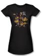 Batman Juniors T-Shirt - Arkham City About To Begin Black Tee