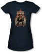 Batman Juniors T-Shirt - Arkham City Arkham Robin Navy Tee