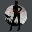 Batman Juniors T-Shirt - Arkham City Catwoman Convicted Charcoal Tee