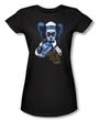 Batman Juniors T-Shirt - Arkham City Harley Quinn Black Tee