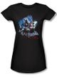 Batman Juniors T-Shirt - Arkham City Joke's On You! Black Tee