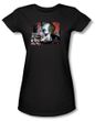Batman Juniors T-Shirt - Arkham City Plenty Wrong Black Tee