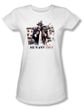 Batman Juniors T-Shirt- Arkham City We Want You White Tee