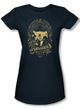 Batman Juniors T-Shirt - Gotham Crusader Navy Blue Tee