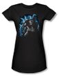 Batman Juniors T-Shirt - Gotham Lightning Black Tee