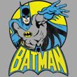 Batman Juniors T-Shirt - Superhero Gray Tee