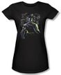 Batman Juniors T-Shirt - Villains Unleashed Black Tee
