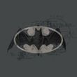 Batman Kids T-Shirt - Arcane Bat Logo Youth Charcoal Grey Tee