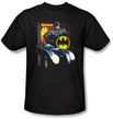 Batman Kids T-Shirt - Bat Racing Youth Black Tee