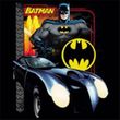 Batman Kids T-Shirt - Bat Racing Youth Black Tee