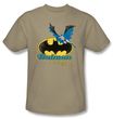 Batman Kids T-Shirt - Caped Crusaders Youth Khaki Tee