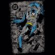 Batman Kids T-Shirt - Detective #487 Distress Youth Black Tee