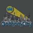 Batman Kids T-Shirt - Gotham City Distressed Youth Charcoal Tee