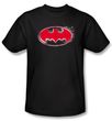 Batman Kids T-Shirt - Hardcore Noir Bat Logo Youth Black Tee