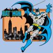Batman Kids T-Shirt - In The City Youth Light Blue Tee