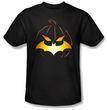 Batman Kids T-Shirt - Jack O'Bat Youth Black Tee