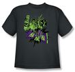 Batman Kids T-Shirt - Smell My Flower Youth Charcoal Tee