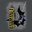 Batman Kids T-Shirt - Swing Into Action Youth Charcoal Tee