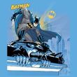 Batman Kids T-Shirt - Two Gotham Gargoyles Youth Blue Tee