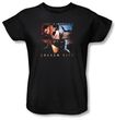 Batman Ladies T-Shirt - Arkham City Escape Is Impossible Black Tee