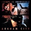 Batman Ladies T-Shirt - Arkham City Escape Is Impossible Black Tee