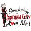 Batman Ladies T-Shirt - Arkham City Somebody Loves Me White Tee