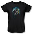 Batman Ladies T-Shirt - Bat Cave Black Tee