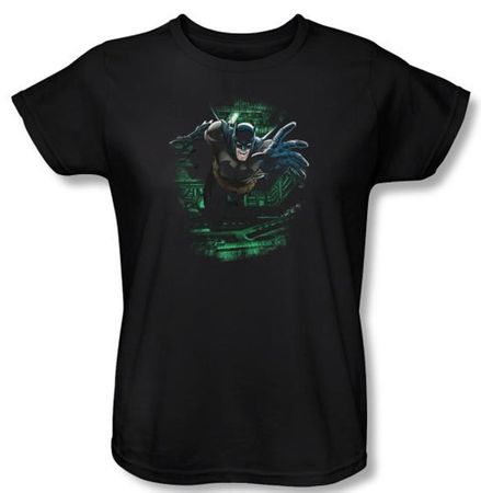Batman Ladies T-Shirt - Surprise Black Tee