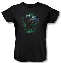 Batman Ladies T-Shirt - Surprise Black Tee