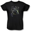 Batman Ladies T-Shirt - Villains Unleashed Black Tee