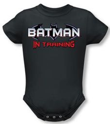 Batman Romper - Batman In Training Black Infant Creeper