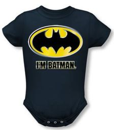 Batman Romper - I'm Batman Navy Infant Creeper