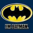 Batman Romper - I'm Batman Navy Infant Creeper