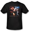Batman T-Shirt - Arkham City Escape Is Impossible Adult Black Tee