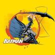 Batman T-Shirt - Batarang Shot Adult Yellow Tee