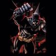 Batman T-Shirt - Crimson Knight Adult Charcoal Tee