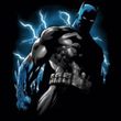 Batman T-Shirt - Gotham Lightning Adult Black Tee