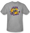 Batman T-Shirt - Ha Ha Halloween Adult Athletic Heather Tee