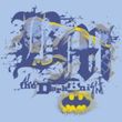 Batman T-Shirt - He Sees All Adult Light Blue Tee
