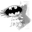 Batman T-Shirt - I Am Vengeance Adult White Tee