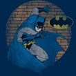 Batman T-Shirt - In The Spotlight Adult Navy Blue Tee