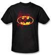 Batman T-Shirt - Joker Graffiti Adult Black Tee