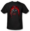 Batman T-Shirt - Red Knight Adult Black Tee