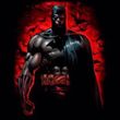 Batman T-Shirt - Red Knight Adult Black Tee