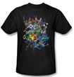 Batman T-Shirt - Saints and Psychos Adult Black Tee