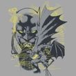 Batman T-Shirt - Symbiotic Adult Silver Tee
