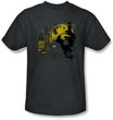 Batman T-Shirt - The Dark City Adult Charcoal Grey Tee