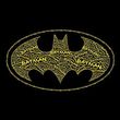 Batman T-Shirt - Type Logo Adult Black Tee
