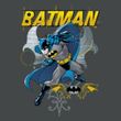 Batman T-Shirt - Urban Goth Adult Charcoal Grey Tee