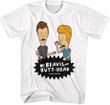 Beavis and Butthead Adult T-shirt - White